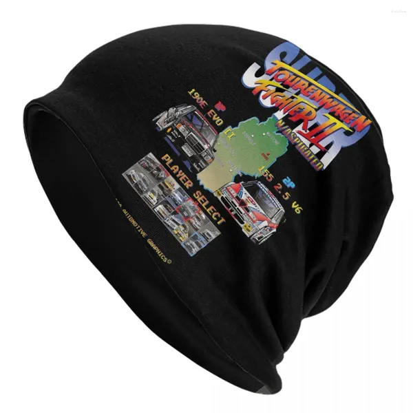 Berets Tourenwagen Bonnet Homme Moda Chapéu Fino Merch 190E Skullies Beanies Caps para Homens Mulheres Criativas Chapéus de Algodão