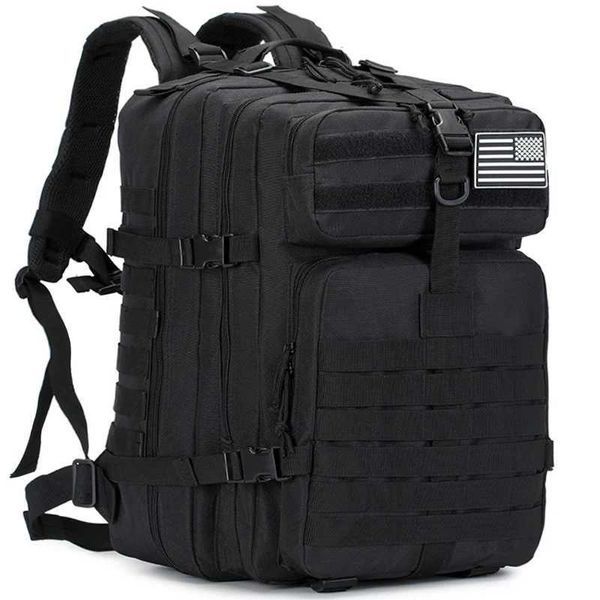 Походные сумки Тактический мужской рюкзак Трекинговые сумки для кемпинга Военные рюкзаки 48/25 л Водонепроницаемая сумка для охоты большой емкости Спортивная сумка для рыбалки YQ240129