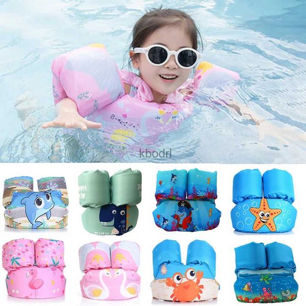 Andere Pools SpasHG Baby Float Armmanschette Schwimmring Sichere Schwimmweste Auftriebsweste Kinderschwimmausrüstung Armbinden Schwimmschaum Poolspielzeug Schwimmweste YQ240129