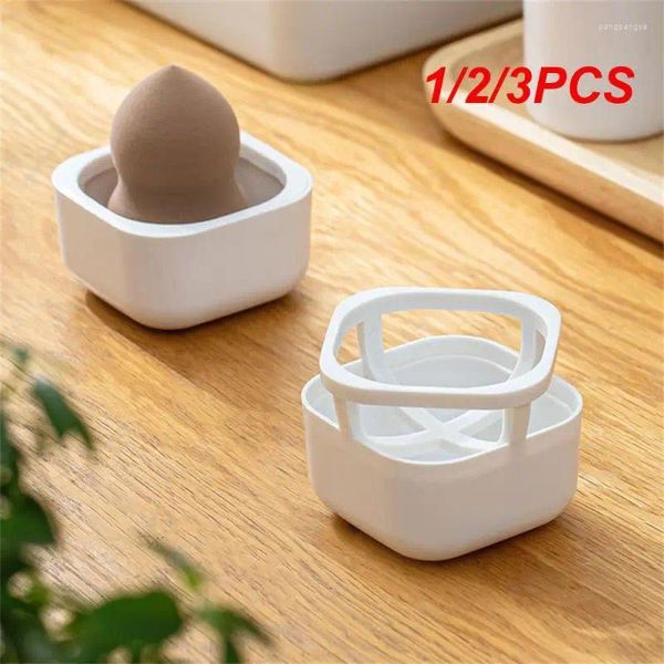 Küche Lagerung 1/2/3PCS Puff Box Toilette Staubdicht Ablassen Die Wasser Löcher Rack Regal