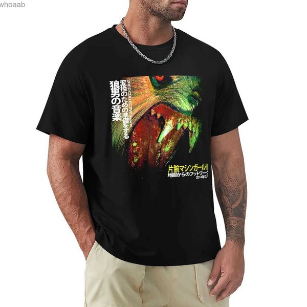 Мужские футболки Machine Girl - футболка WLFGRL (лучшее качество) Короткая футболка свитшоты в стиле аниме черные футболки для мужчин 240130
