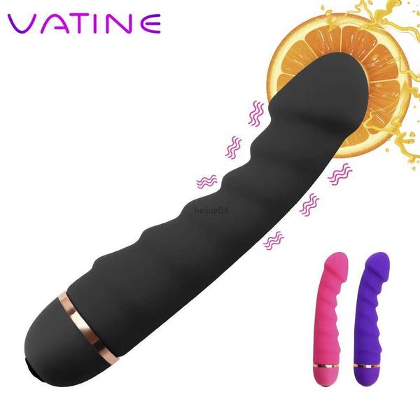 Вибраторы VATINE Dildo Vibrator AV Stick Вагинальный массажер Секс-игрушки для женщин Стимулятор точки G клитора Женский мастурбатор Вибратор-палочка