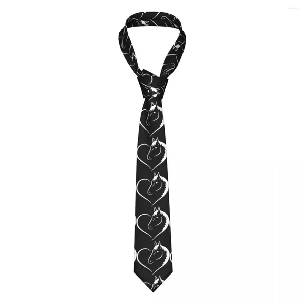 Bow bağları Resmi sıska kravatlar klasik erkek at kalp düğün kravat beyefendi dar