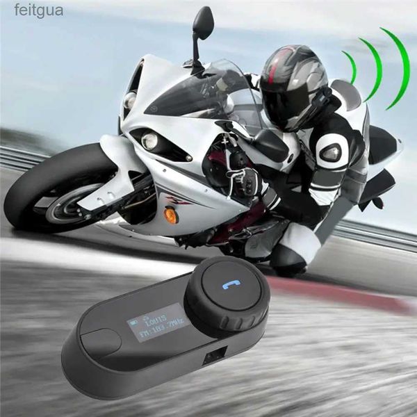 Walkie Talkie T-COMSC Interphone Headset Bluetooth 3 Pessoas Switch Intercom Headphone Fone de ouvido montado na cabeça com FM para andar de motocicleta YQ240130