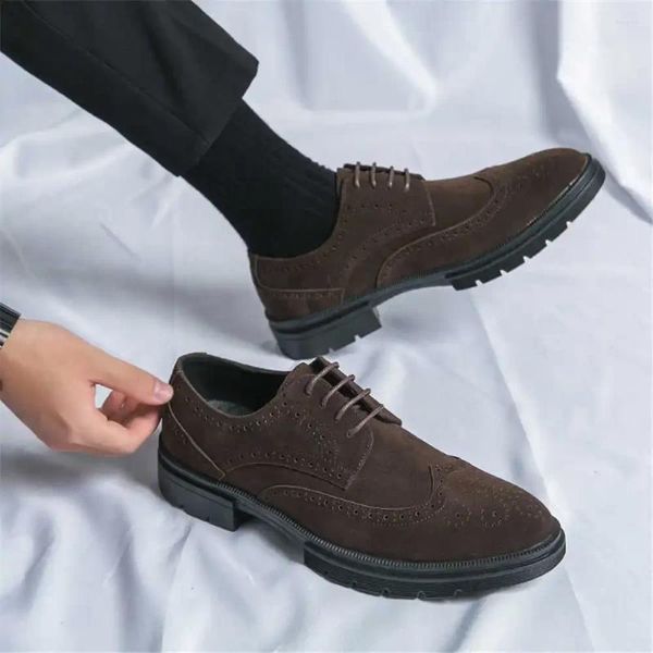 Scarpe eleganti in pelle PU stringate verdi formali da uomo taglia 49 sneakers sportive autentiche decine di marca trendy