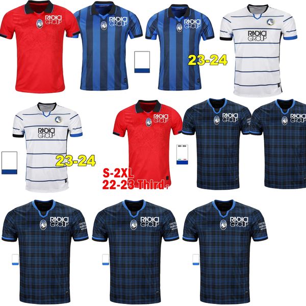 23/24 Atalanta Maglie da calcio per tifosi da uomo PALOMINO LOOKMAN EL BILAL KOOPMEINERS PASALIC DE ROON BAKKER DE KETELAERE HOLM Home Away 3a maglie da calcio