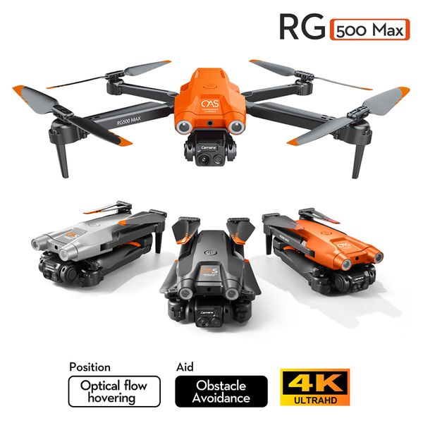 RG500 Max 4k Drohne Professionelle HD-Kamera Hindernisvermeidung Luftaufnahmen Bürstenloser faltbarer Quadcopter Fliegendes RC-Spielzeug