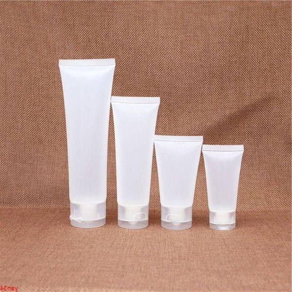 15 ml 30 ml 50 ml 100 ml Plastikkosmetikflasche Leerer Gesichtsreiniger Handcremebehälter Weiche Quetschröhrchen HotelbedarfGute Menge Tvsvj