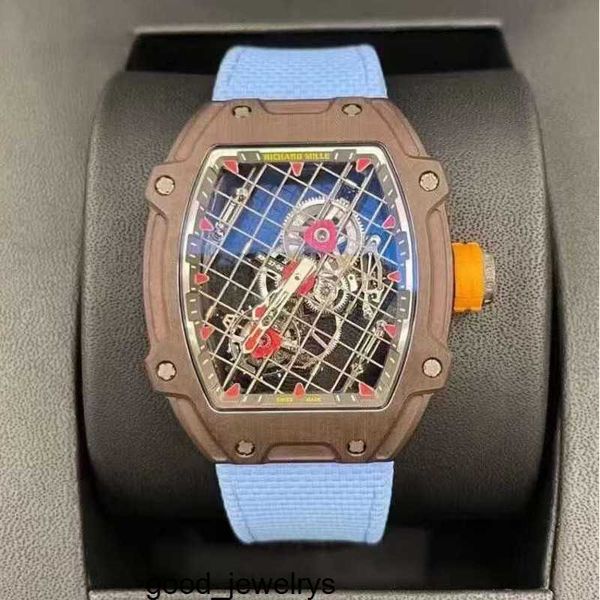 İsviçre Watch Rm Wrist Watch Richards Milles Holwatch RM27-04 Nadal Tenis Raket Sınırlı Bürse Moda Boş Zaman Sporları RM2704