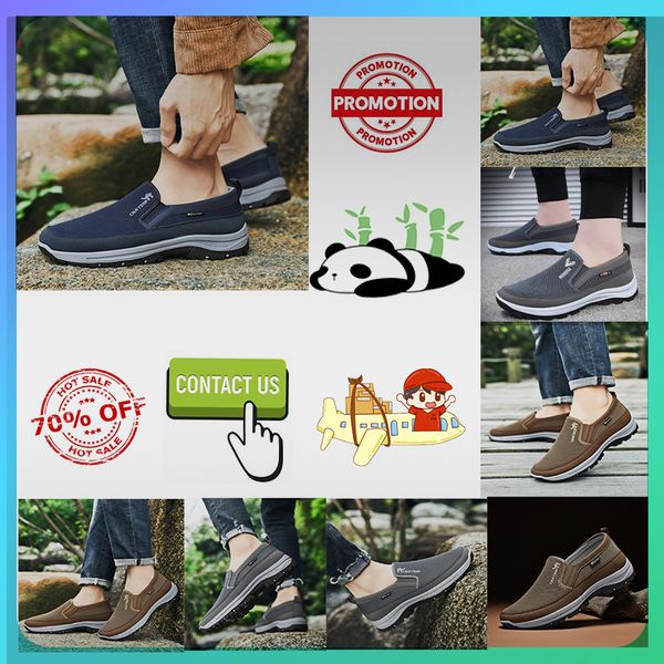 Sapatos de designer de plataforma casual para mulheres idosas de meia-idade homem caminhada rápida outono bordado confortável resistente ao desgaste deslizamento sola macia tênis de trabalho