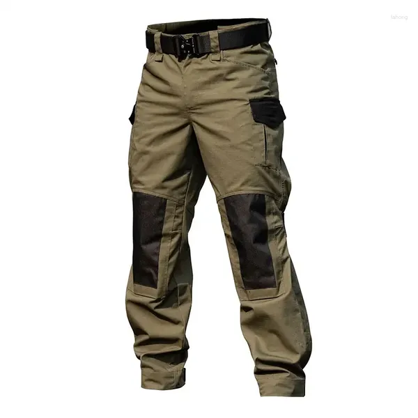 Giacche da caccia Pantaloni cargo tattici da uomo Pantaloni lunghi durevoli a gamba larga US Army Camouflage Militare Combattimento Paintball Abbigliamento sportivo