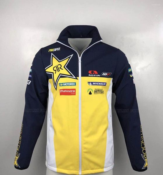 Vestuário de motocicleta Endurance World MX GP Motocross à prova de vento Manter quente Sportswear Team Factory Racing Downhill Riding Rally Jacket