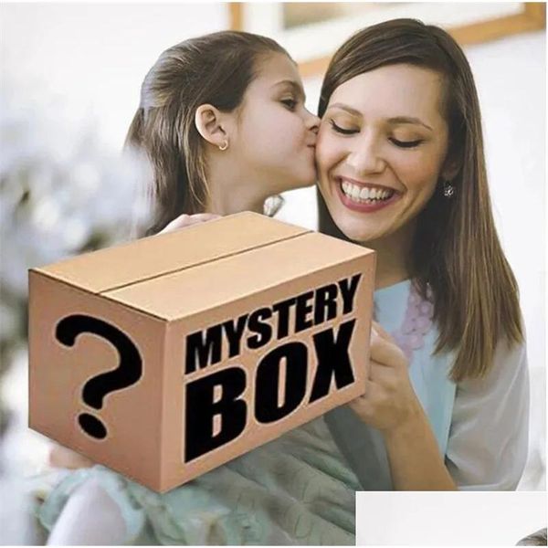 Controladores de jogo Joysticks Lucky Bag Mystery Boxes Há uma chance de abrir o controlador Câmeras de telefone celular Drones Console Smart Watc Ot1Fz