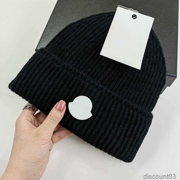 Crânio bonés designer beanie chapéu moda carta homens e mulheres chapéus casuais outono inverno de alta qualidade lã de malha boné cashmere 19 cores bom