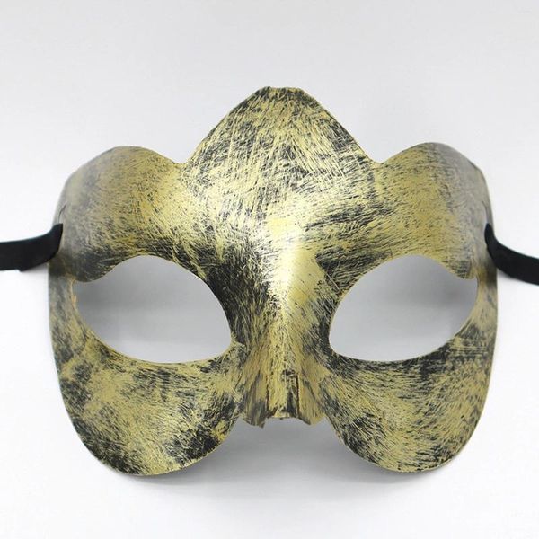 Товары для вечеринок, мужские маски для маскарада, карнавала, древние греко-римские маски для глаз, костюм для косплея, антикварные аксессуары, сексуальная полумаска для лица, реквизит