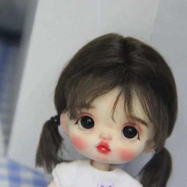 Puppen für 16 18 Bjd Doll Ob11 Diy Girl Toys Dress Up Fashion Hair Play House Accessories Nr. 240129