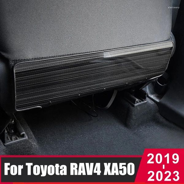 Аксессуары для интерьера для Toyota RAV4 2024 RAV 4 XA50, противоударная накладка на заднее сиденье, панель, модифицированное украшение