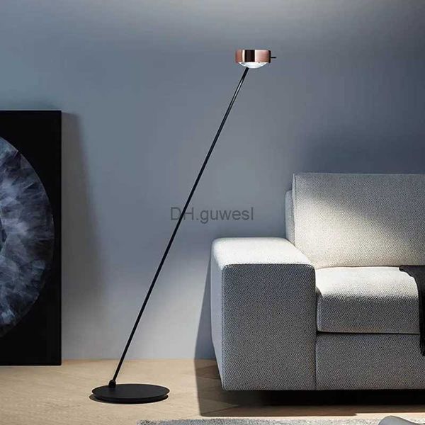 Luminárias de chão modernas e minimalistas ajustáveis, luminárias de chão para sala de estar, quarto, sofá, sensor, luzes de decoração para sala de estudo, holofotes de pesca YQ240130