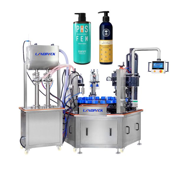 Automatische Abfüllmaschine für Hotelflaschen, Handwaschdesinfektionsmittel, flüssige Cremelotion, Shampoo