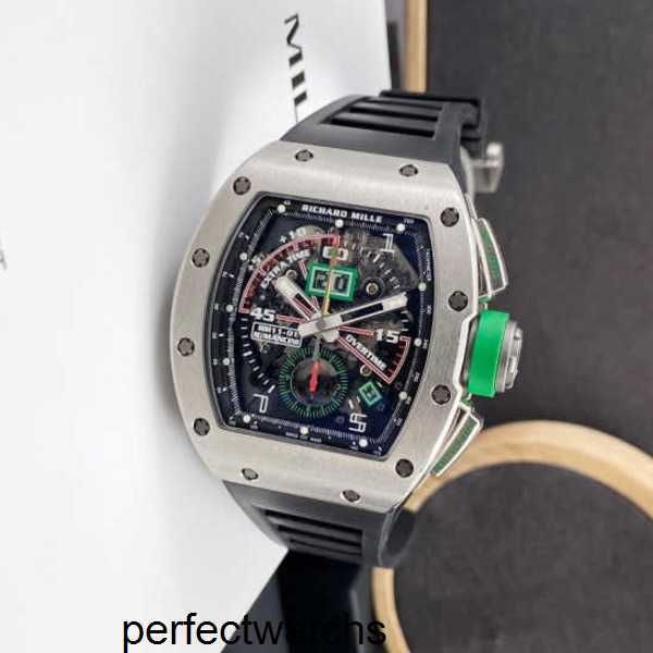 RM Bilek Saati Richardmile Bilek saati RM11-01 R.Mancini Exclusive Titanyum Alaşım Moda Boş Zaman İş Sporları RM1101