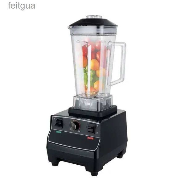 Eiszerkleinerer, Rasierer, BPA-frei, handelsüblicher 2-Liter-Mixer, robuster, halbautomatischer Obstentsafter, Küchenmaschine, Eiszerkleinerer, Smoothies, 1650 W, YQ240130