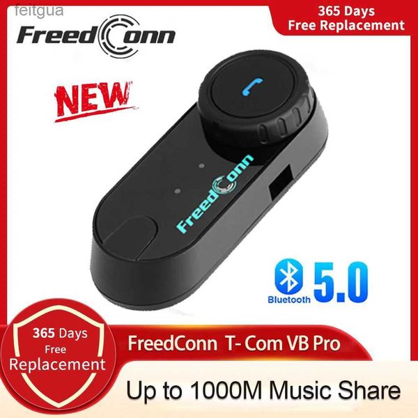 Walkie Talkie FreedConn T-COMVB Interfono Bluetooth Casco moto Interfono senza fili per 2 ciclisti + Radio FM + Microfono rigido e morbido YQ240130