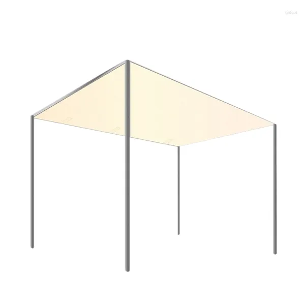 Tendas e abrigos dossel cobertura superior 300d lona impermeável toldo gazebo tenda telhado ao ar livre jardim sombra de vento para quintal