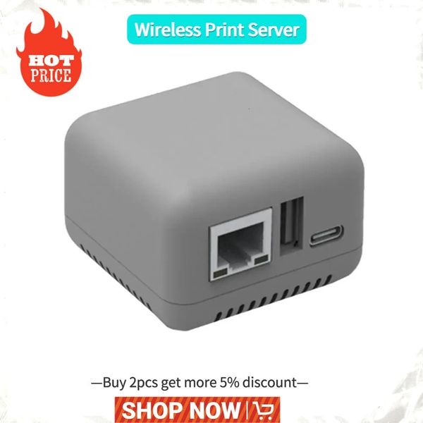 Professioneller Mini NP330 Netzwerk-USB 2.0-Druckserver Wireless 240126