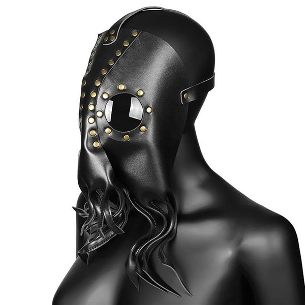 Steampunk máscara mecânica polvo escuro praga médico pássaro máscara retro cosplay máscaras traje de halloween adereços jk2009xb220m