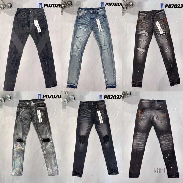 Jeans Denim-Hosen Herrenjeans Designer-Jeans Herren Schwarze Hosen High-End-Qualität Gerades Design Retro Streetwear Lässige Jogginghose Designer-Jogginghose 0UPB