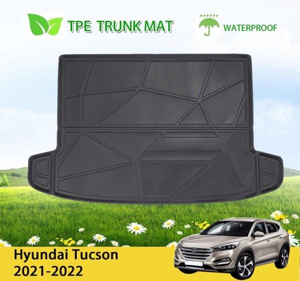 TPE forro de carga para bota traseira de carro, bandeja de porta-malas adequada para Hyundai Tucson 202120225855771