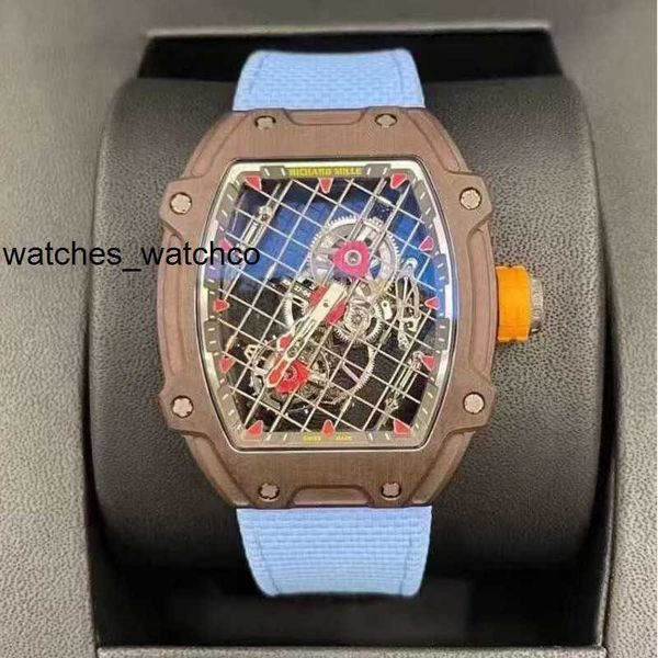 Mens Watch Rm Bilek Saat Richardmillie Bilek saati RM27-04 Nadal Tenis Raket Sınırlı Edition Modaya Boş Zaman Sporları RM2704