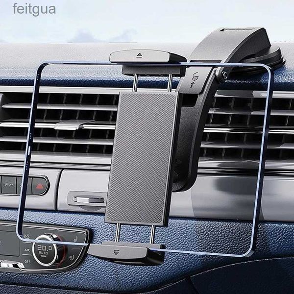 Suportes de montagem de telefone celular Suporte universal de sucção para tablet de carro Suporte de telefone celular Suporte traseiro de ventilação Suporte móvel Suprimentos de automóveis para iPad Smart Cell Phone YQ240130