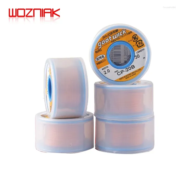 Conjuntos de ferramentas manuais profissionais Est Marca Original Japão Goot Desoldering Wicks Bulk-Length Spool de RoHS MSDS sem chumbo para RMA Base Flux