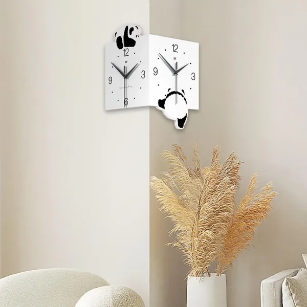 Orologi da parete Orologio facile da installare Leggi Luce notturna multiuso decorativa per aula ufficio camera da letto soggiorno cucina