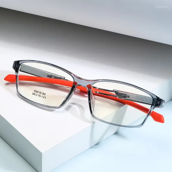 Sonnenbrillenrahmen 56-16-143 TR90-Brillen Hochwertige Sport-Männer- und Damen-Optikrahmen Reiten Individuelles Rezept