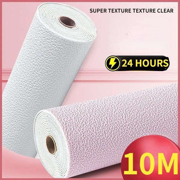 Wallpapers 10m impermeável 3d papel de parede renovação adesivos espuma auto-adesivo sala de estar quarto decorações