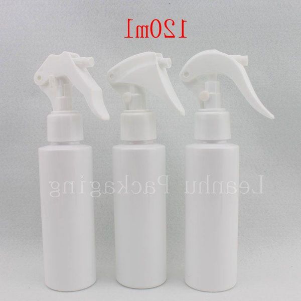 40X 120 ml spray per impostazione trucco bianco, contenitore per flacone spray in plastica vuoto, flacone spray per acqua ricaricabile fai-da-te Xjqdq