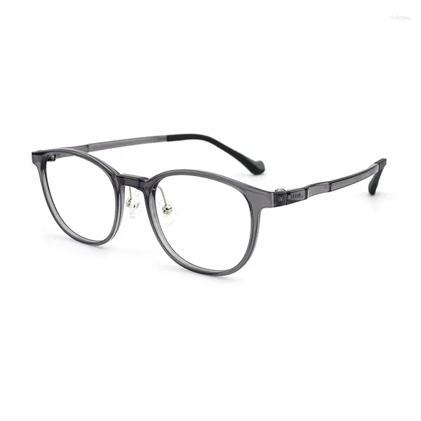 Óculos de sol quadros seguros redondos óculos super leve quadro óptico pode equipar miopia óculos ppsu ultem óculos transparentes