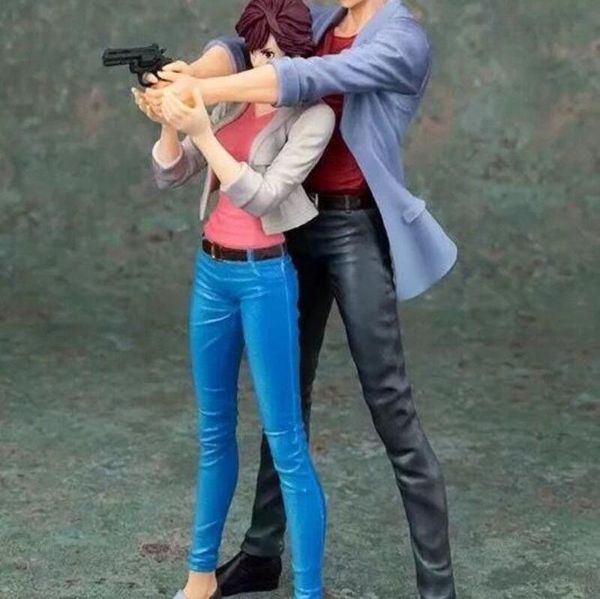 Figuras de brinquedo de ação 1820cm City Hunter Creator Ryo Saeba Kaori Makimura Figura Modelo Brinquedos Bonecas Figurais em estoque 220602 Drop Deliv Dh6Jg