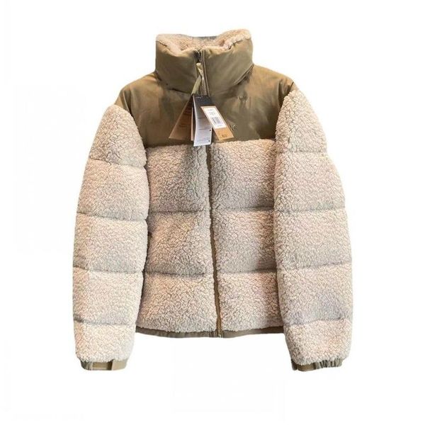 Mens Fur Faux Jacket Designer Fleece Mulheres Shearling Outerwear Casacos Homens Cordeiros Lã Casaco de Inverno Parka Overcoat Moda Grosso Gota Quente Otstf