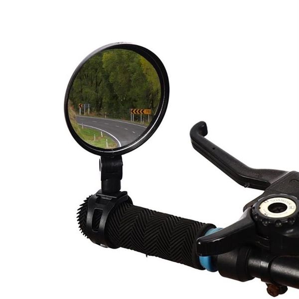 Gruppi bici 2 pezzi Specchietti posteriori per bicicletta con rotazione di 360 gradi per MTB Accessorio per ciclismo Specchietto retrovisore manubrio grandangolare211D