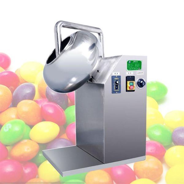 ce Nuova macchina per rivestimento di zucchero Macchina per rivestimento di caramelle Macchina per rivestimento di caramelle Multifunzione Macchina per rivestimento di zucchero 231w