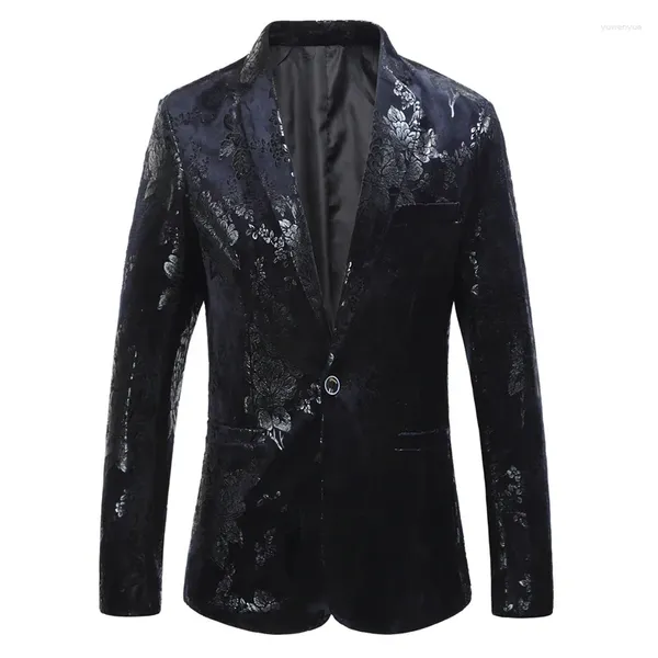 Männer Anzüge 2024 Klassische Druck Blazer Anzug Männer Koreanische Version Jacke Casual Slim Fit Jaqueta Masculina Marke Kleidung 6XL