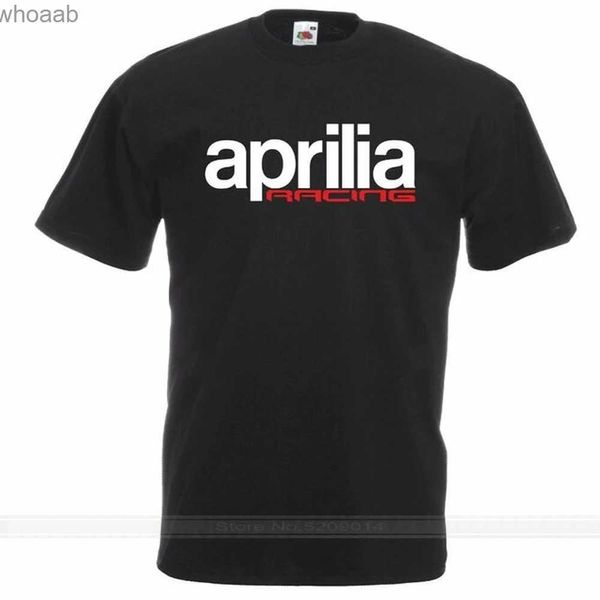 Herren T-Shirts Shirt T-Shirt Aprilia Racing RSV4 # Be a Racer Factory Racing cod100 Baumwolle T-Shirt Herren Sommermode T-Shirt Eurogröße 240130