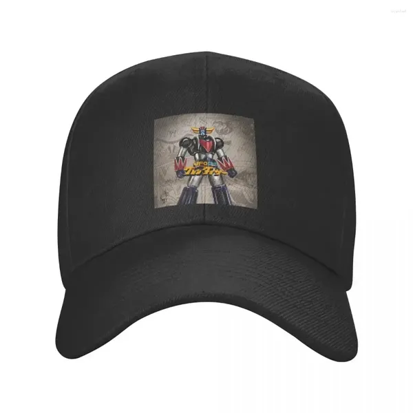 Cappellini con sfera Grendizer Anime Berretto da baseball Outdoor Uomo Donna Regolabile UFO Robot Goldorak Cappello da papà Cappelli Snapback primaverili Estate