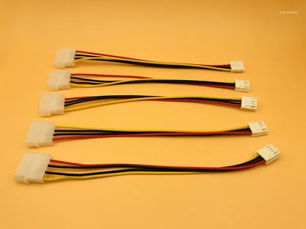 Computerkabel 5PCS 4Pin Molex IDE Männlich zu Weiblich 4P ATA Netzteil Kabel Diskettenlaufwerk Adapter Stecker Für HDD NETZTEIL ETH EOS BTC Miner