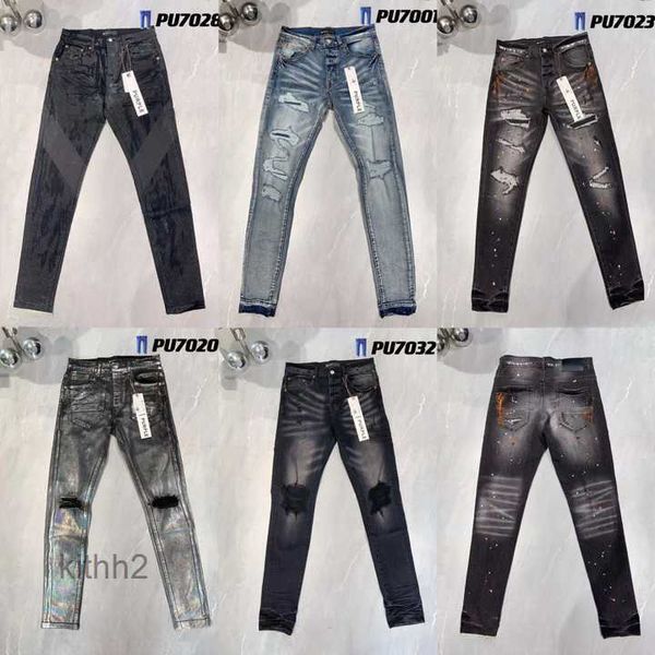 Ksubi Mark Kot Pantolon Yığılmış Jean Erkekler Pantolon Yüksek kaliteli düz tasarım Shinny Sweetpants Tasarımcılar Pantalones F1GI