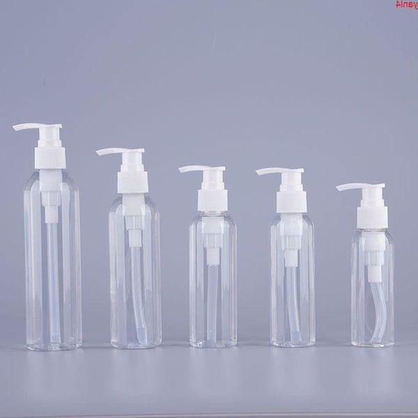 Transparente 100 ml/120 ml/150 ml/180 ml/250 ml 24 Stück Reise-Kunststoff-Nachfüllflasche, leere Behälter für Shampoo, Lotionen, Körperwaschmittel Ljnxc