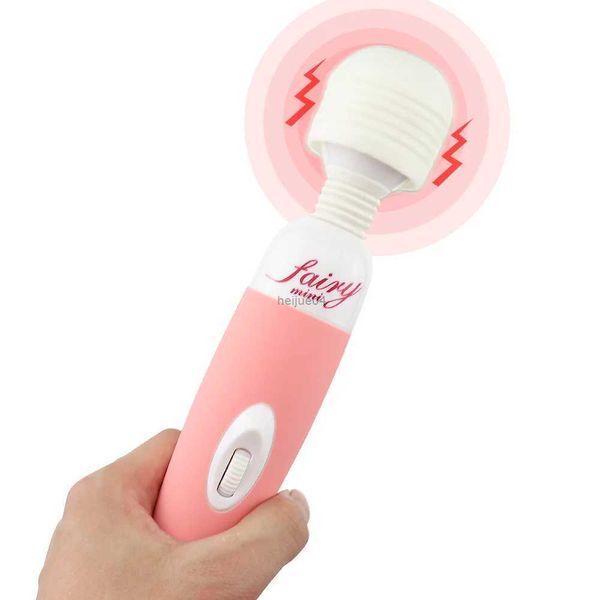 vibratori 220v potente bacchetta magica AV vibratori masturbatore femminile massaggiatore corpo multi-velocità fata giocattoli adulti del sesso negozio per le donne